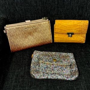 3 wallets Michael Kors, Lauren, Crewcuts